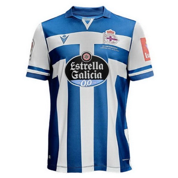 Tailandia Camiseta Deportivo Coruña 1ª 2020 2021 Azul